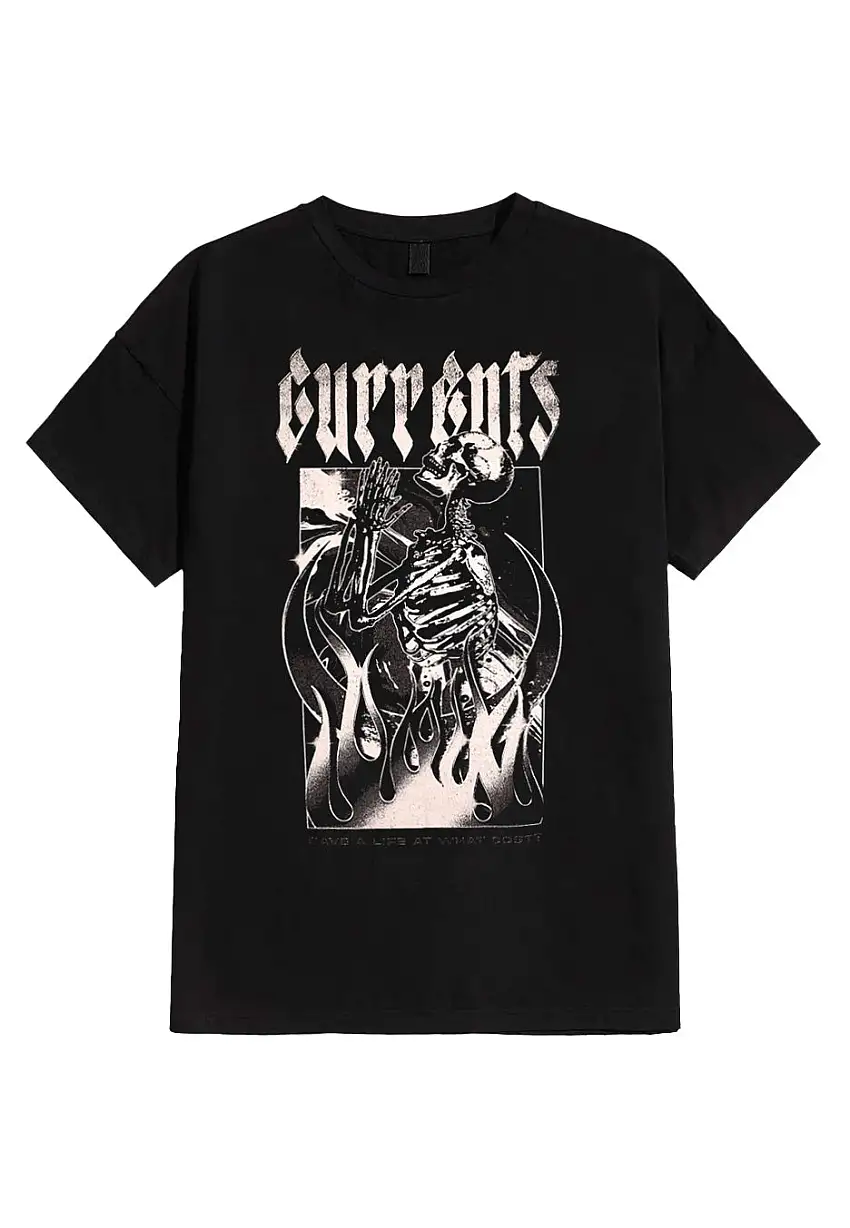 Currents - Save A Life Skull - T-Shirt