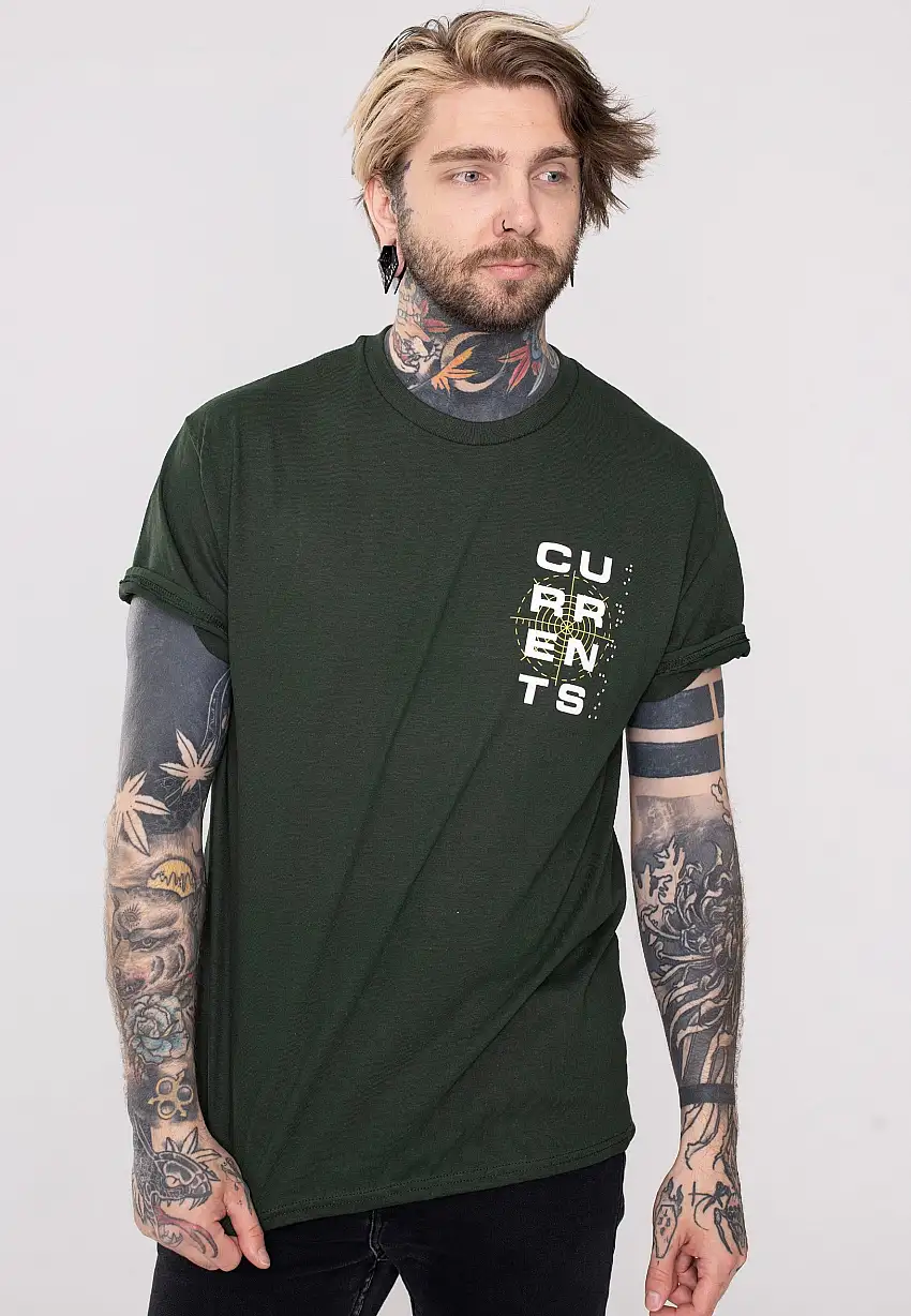 Currents - Sniper Forest Green - T-Shirt