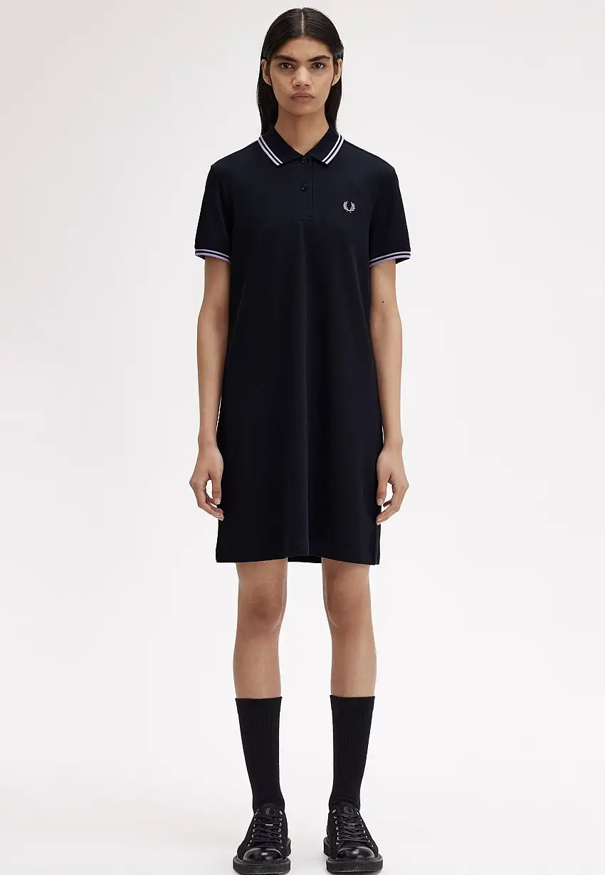 Fred Perry - Twin Tipped Navy/Ultra Violet/Ultra Violet - Vestito