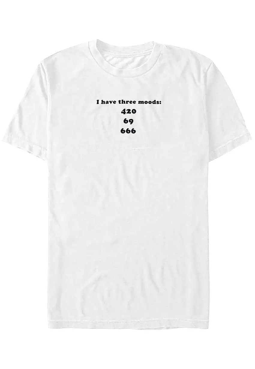 Dancitee - Three Moods White - T-Shirt