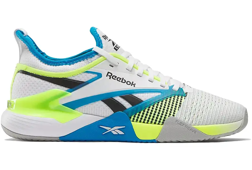 Reebok Nano Court Bianco Digitale Lime Acqua