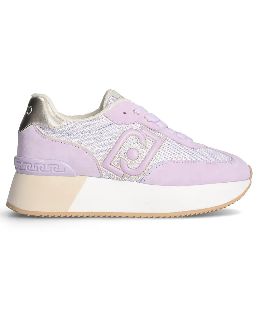 Liu Jo Sneakers Pelle/Suede/Mesh Viola