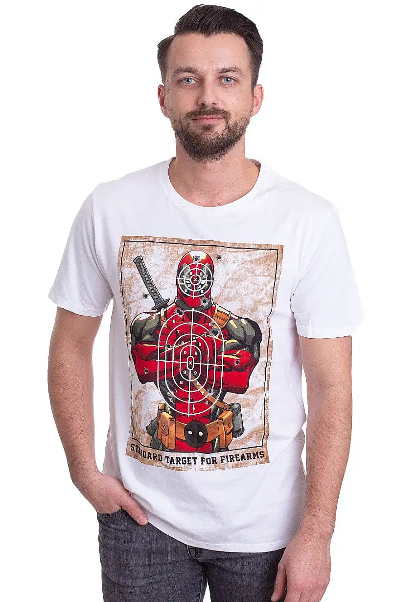 Deadpool - Target White - T-Shirt