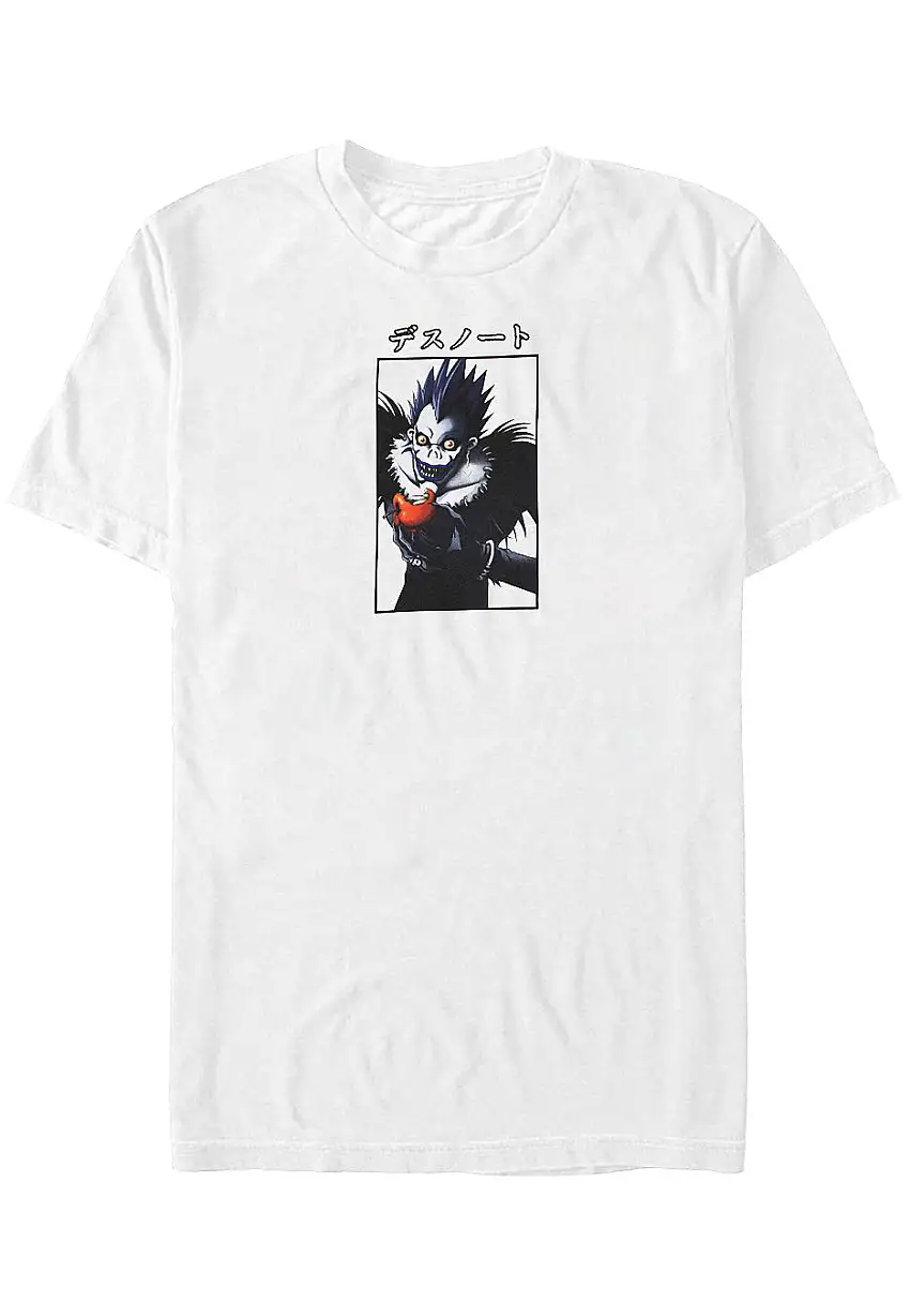 Death Note - Ryuk Apple White - T-Shirt