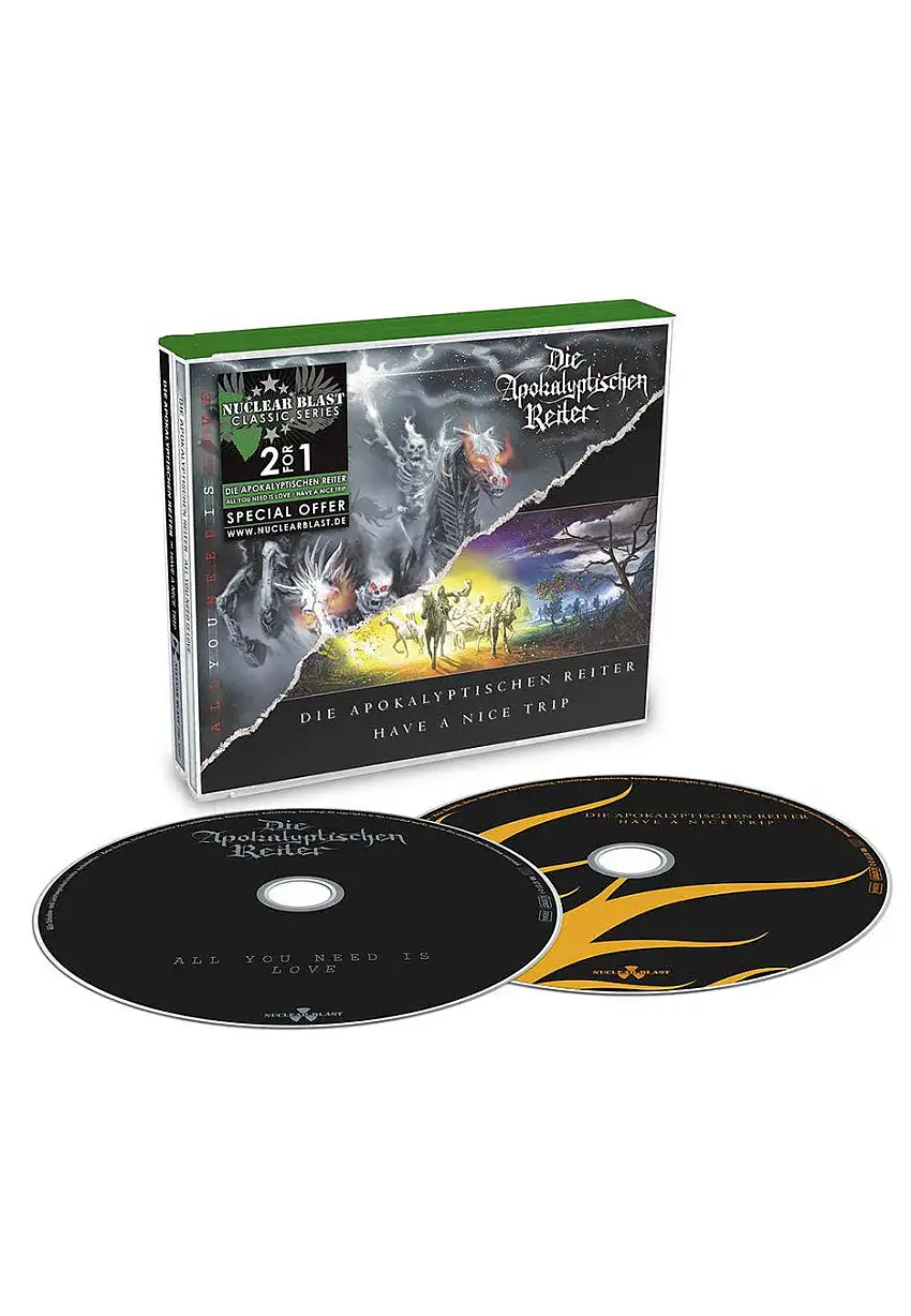 Die Apokalyptischen Reiter - All You Need Is Love / Have A Nice Trip - 2 CD