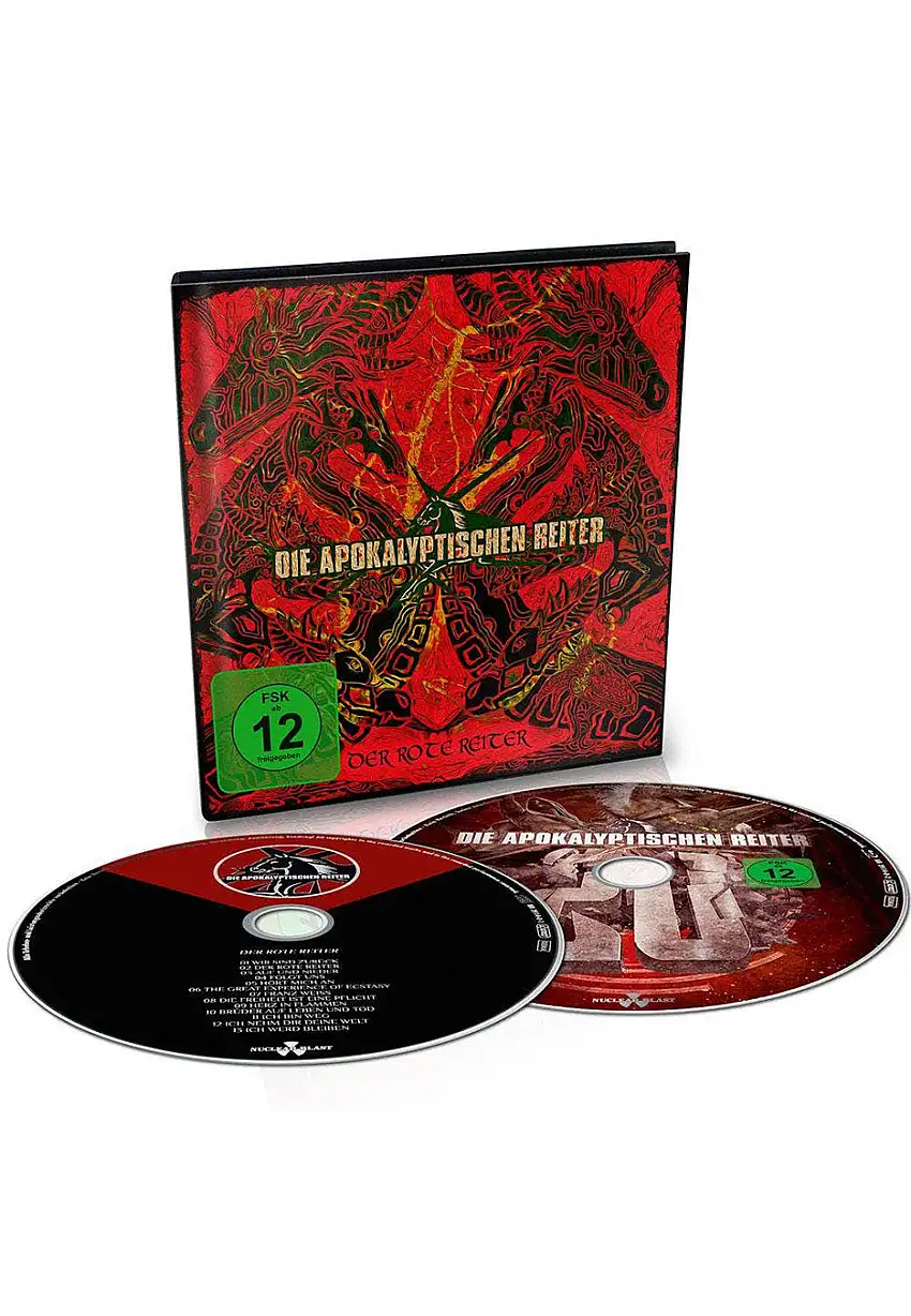 Die Apokalyptischen Reiter - Der Rote Reiter Digibook - CD + Blu Ray