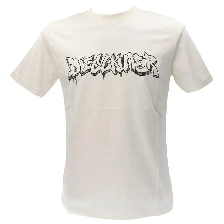 24IDS54521 T-SHIRT Bianco Panna