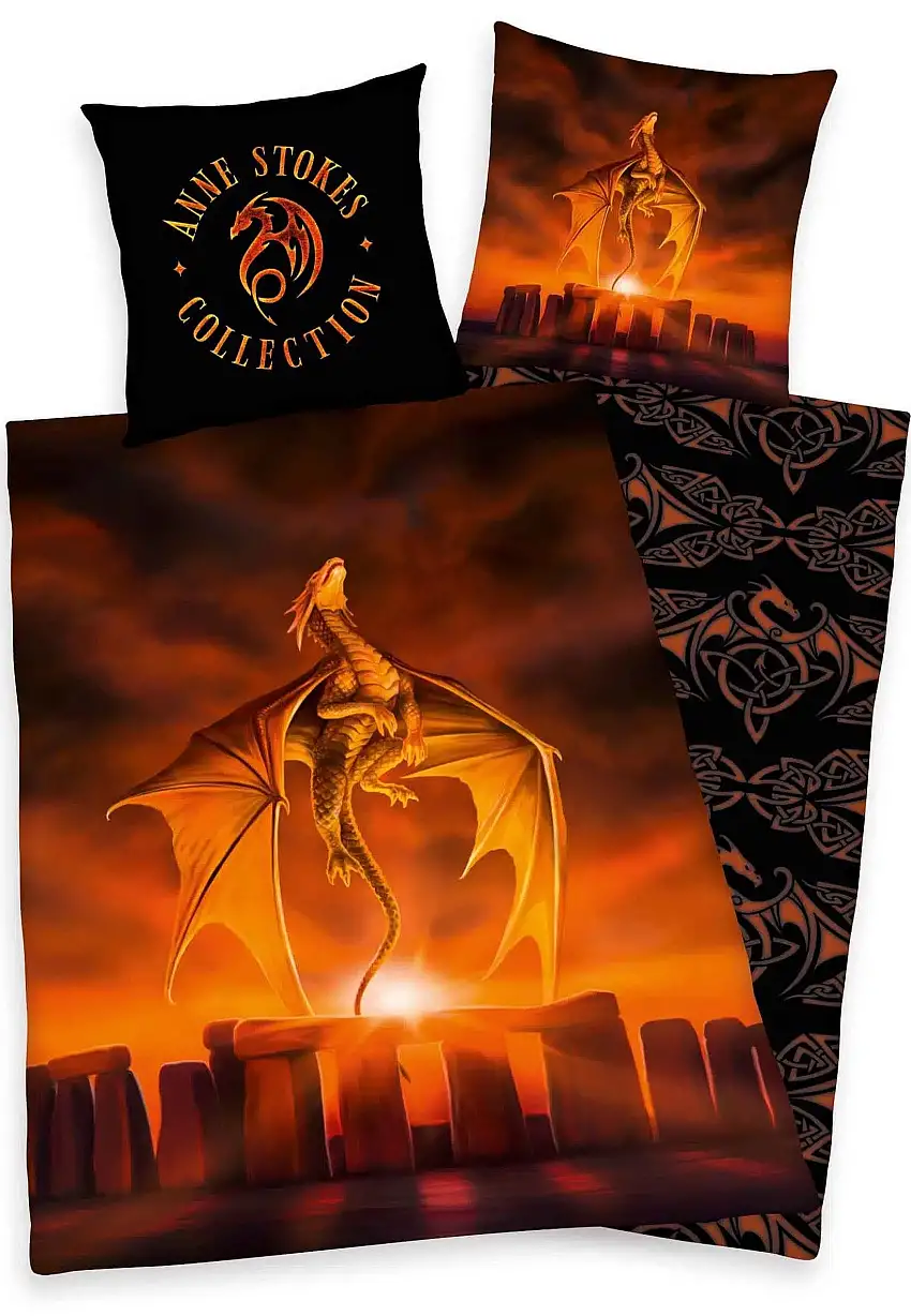 Anne Stokes - Dragon - Biancheria da letto