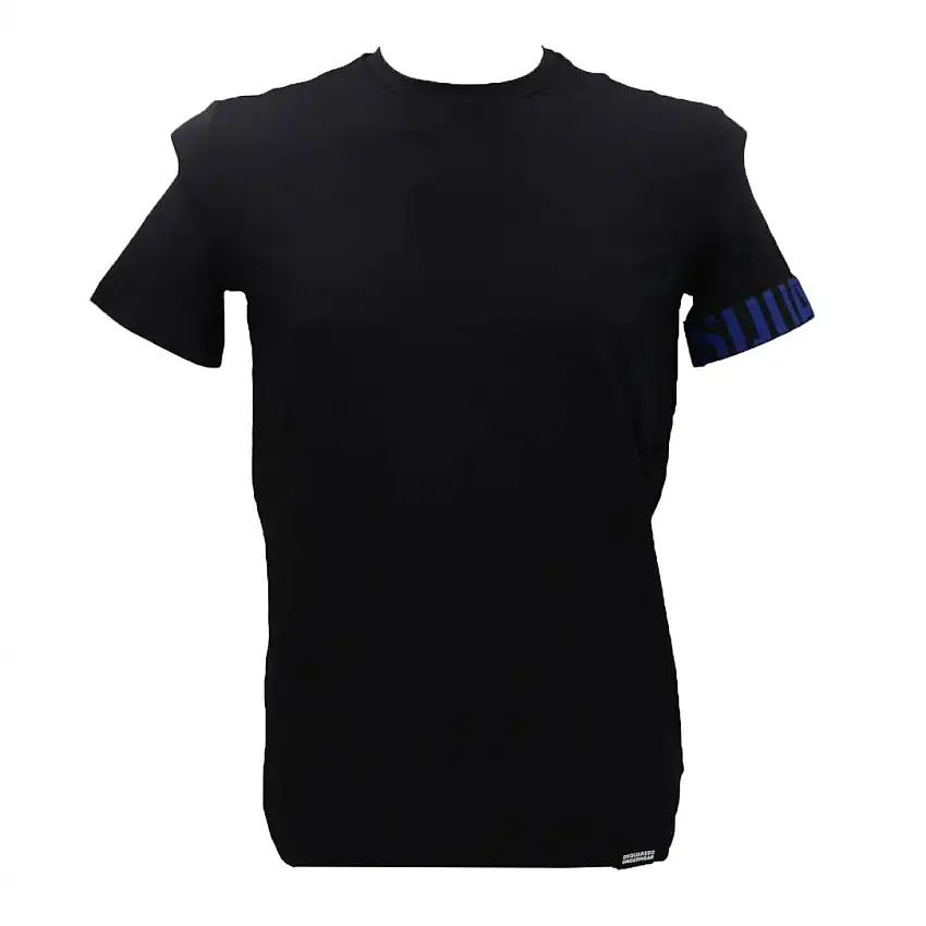 D9M3S5770 T-SHIRT Nero Blu