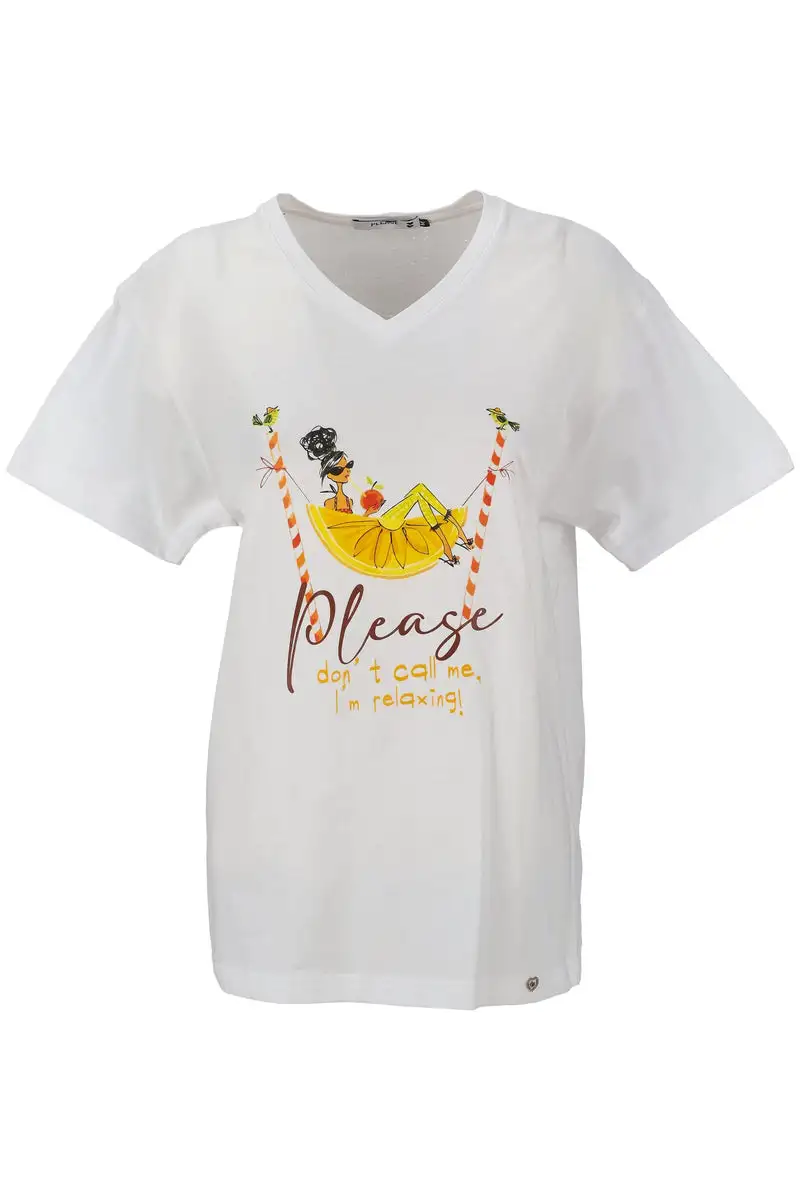 Please T-shirt Donna T7663PEO15