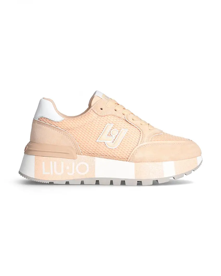 Liu Jo Sneakers Pelle/Suede Arancione