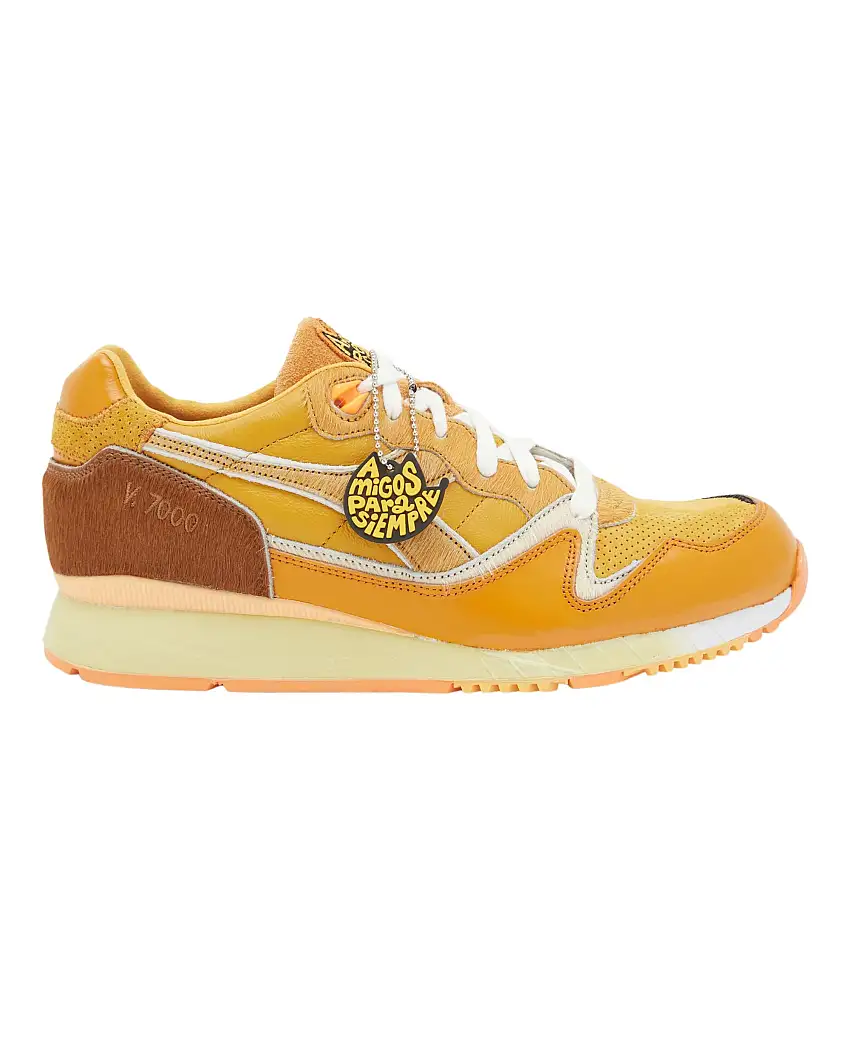 Diadora Sneakers V7000 Pelle Giallo