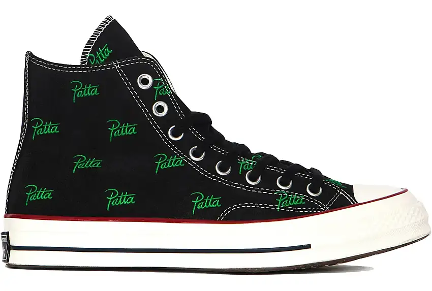 Converse Chuck 70 Hi Patta Mini Logo Pack Black