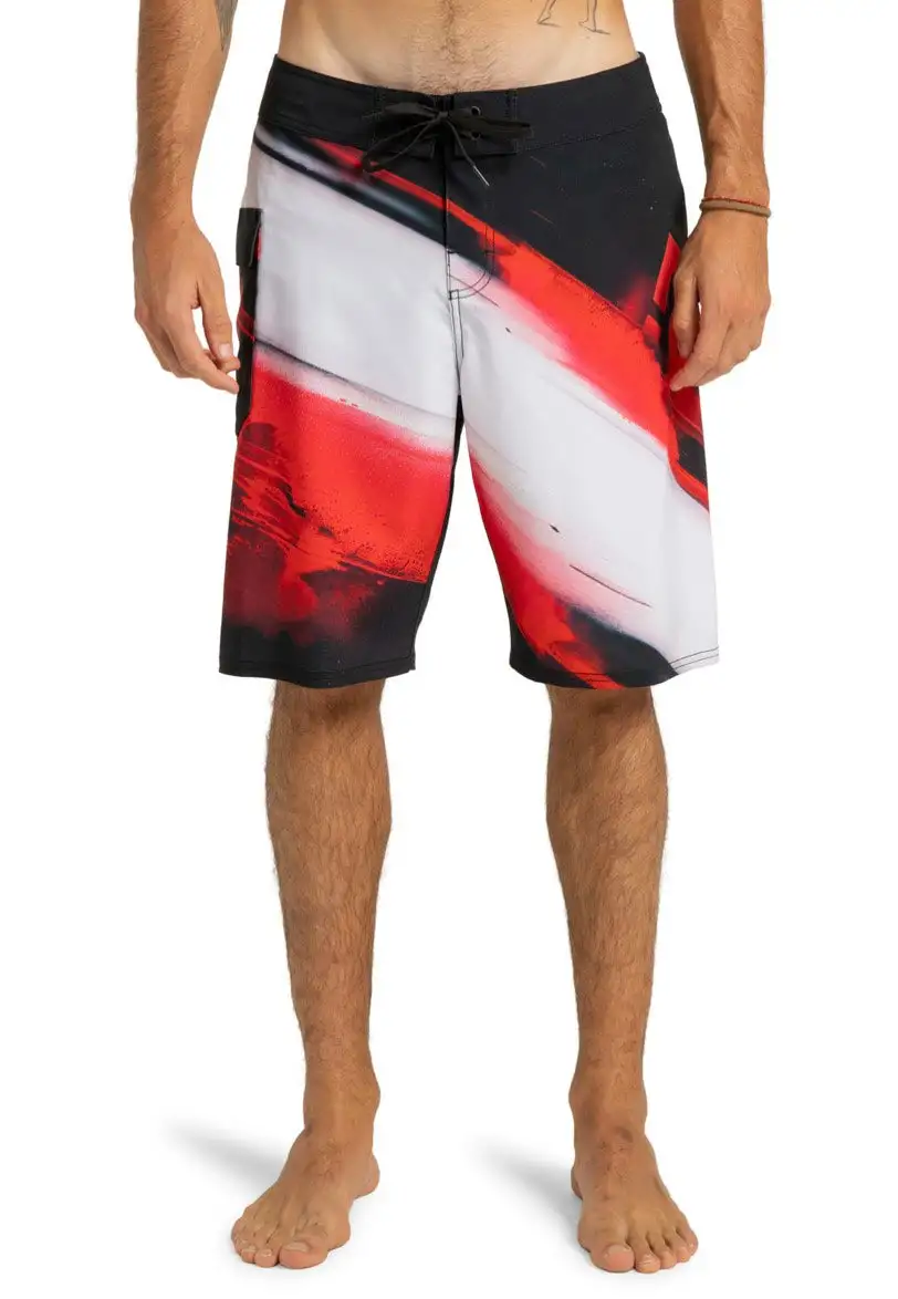 DC - Burnout21 Racing Red - Board Shorts
