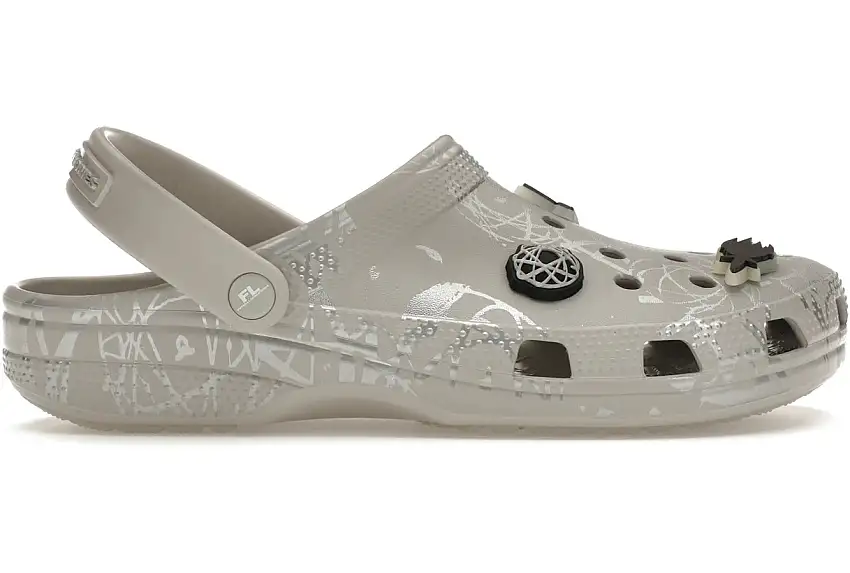 Crocs Classic Clog Futura Laboratories Pearl White