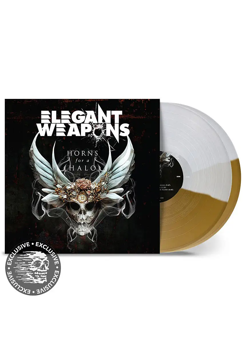 Elegant Weapons - Horns For A Halo Ltd. Clear/Gold Bi-Coloured - Colored 2 Vinyl