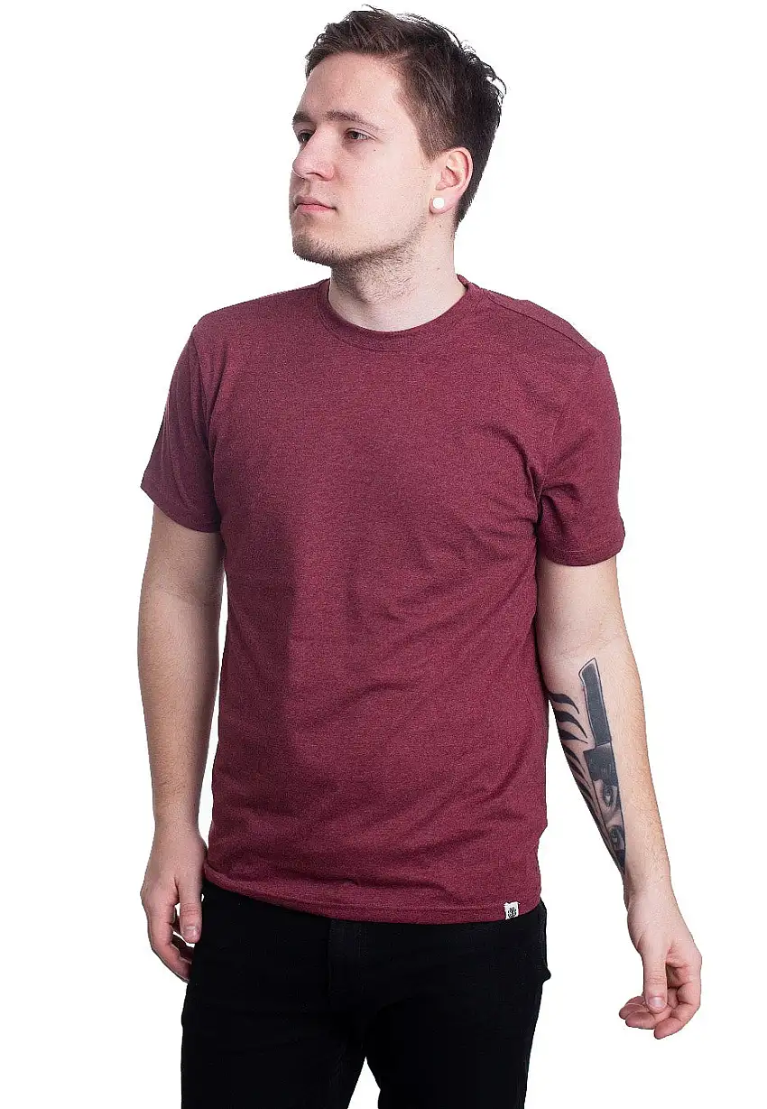 Element - Basic Crew SS Port Heather - T-Shirt