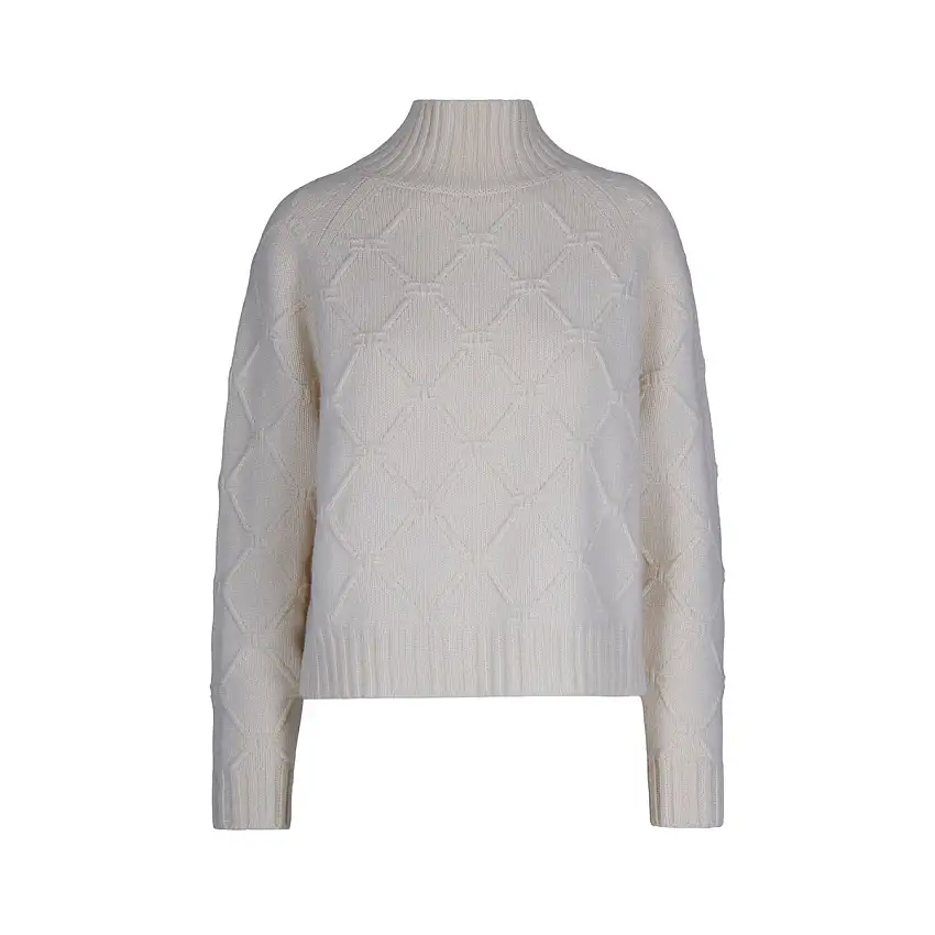 Pullover Donna dolcevita logato