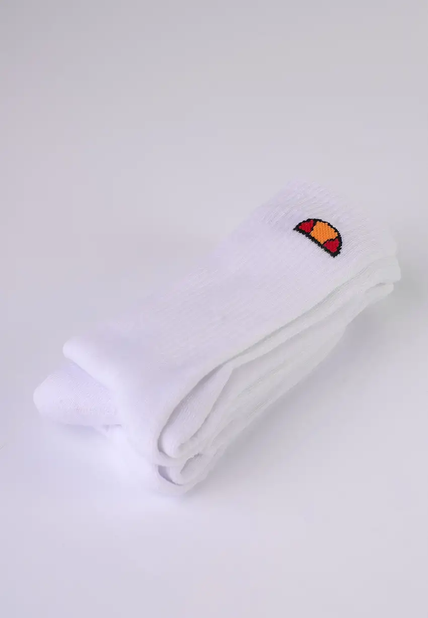 Ellesse - Tisbi Pack Of 3 White - Calzini