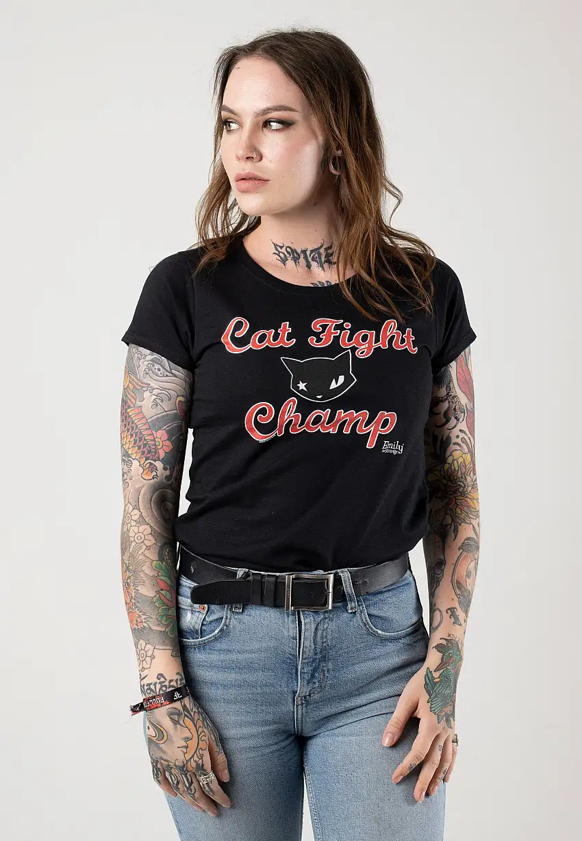 Emily The Strange - Cat Fight Champ - Girly