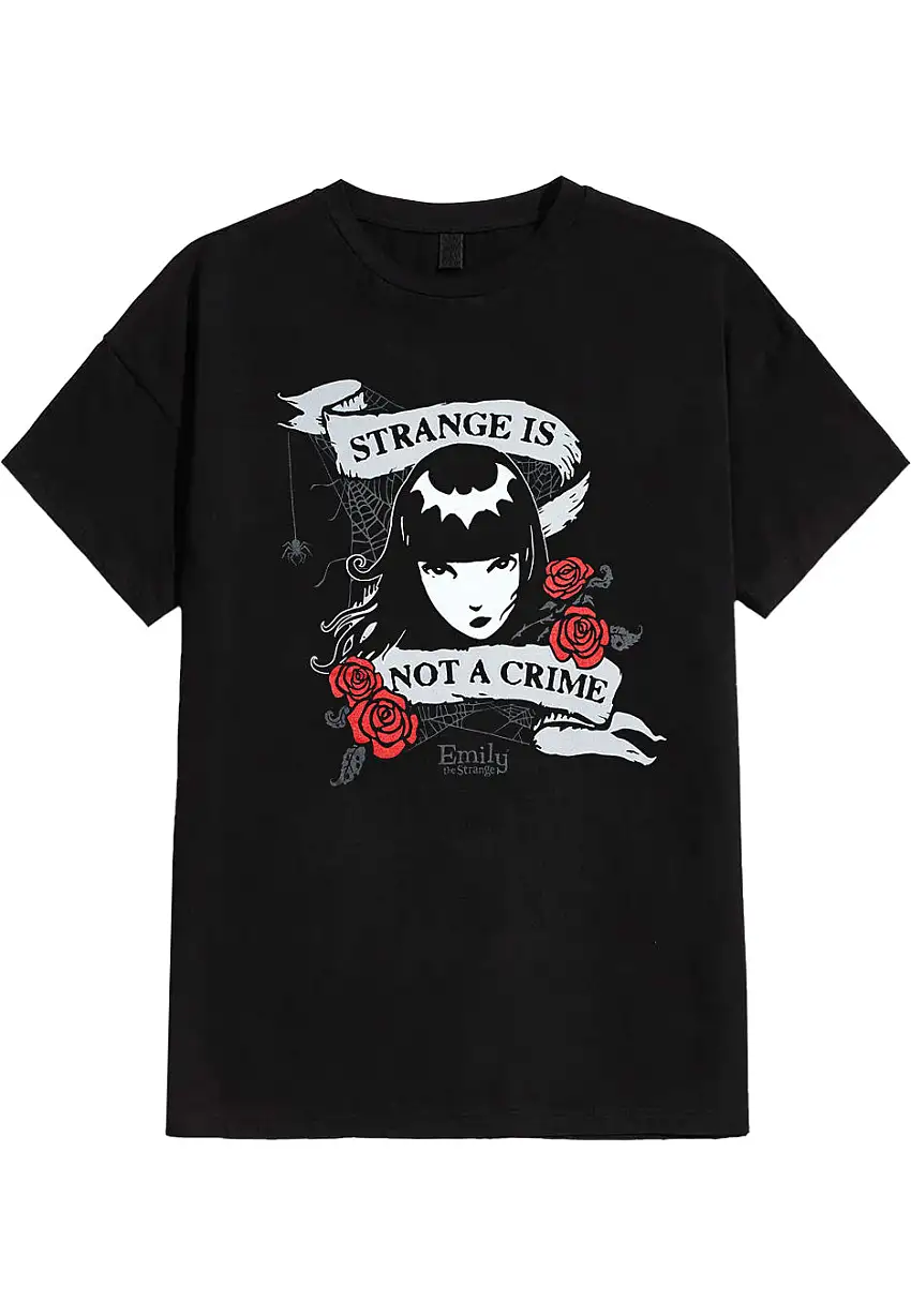 Emily The Strange - Not A Crime - T-Shirt