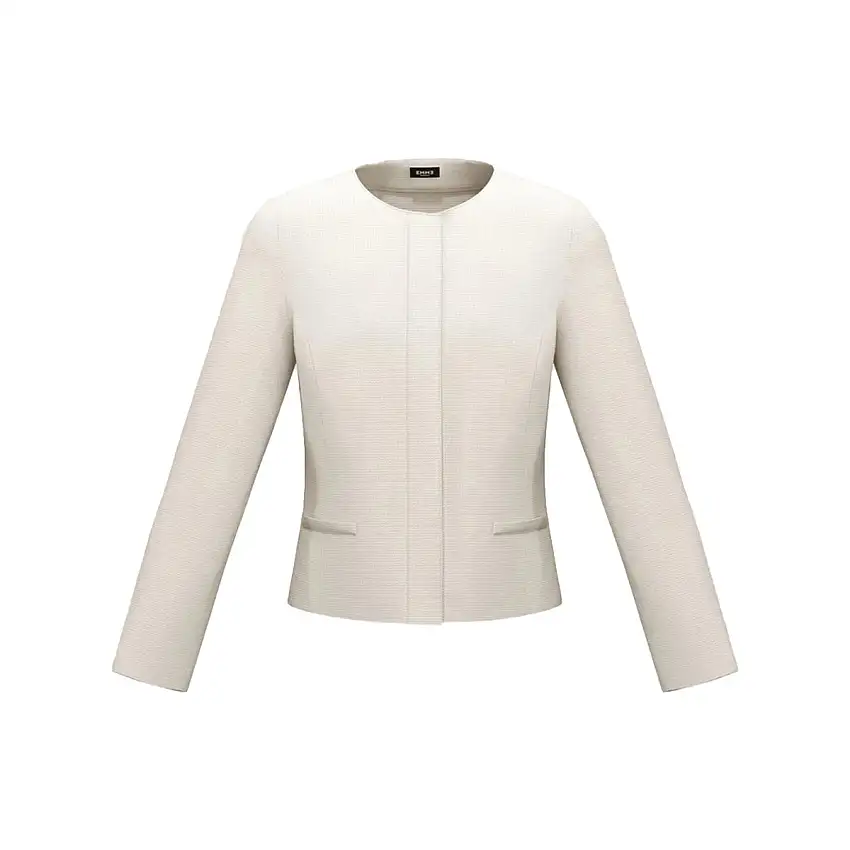 Giacca Donna girocollo misto viscosa