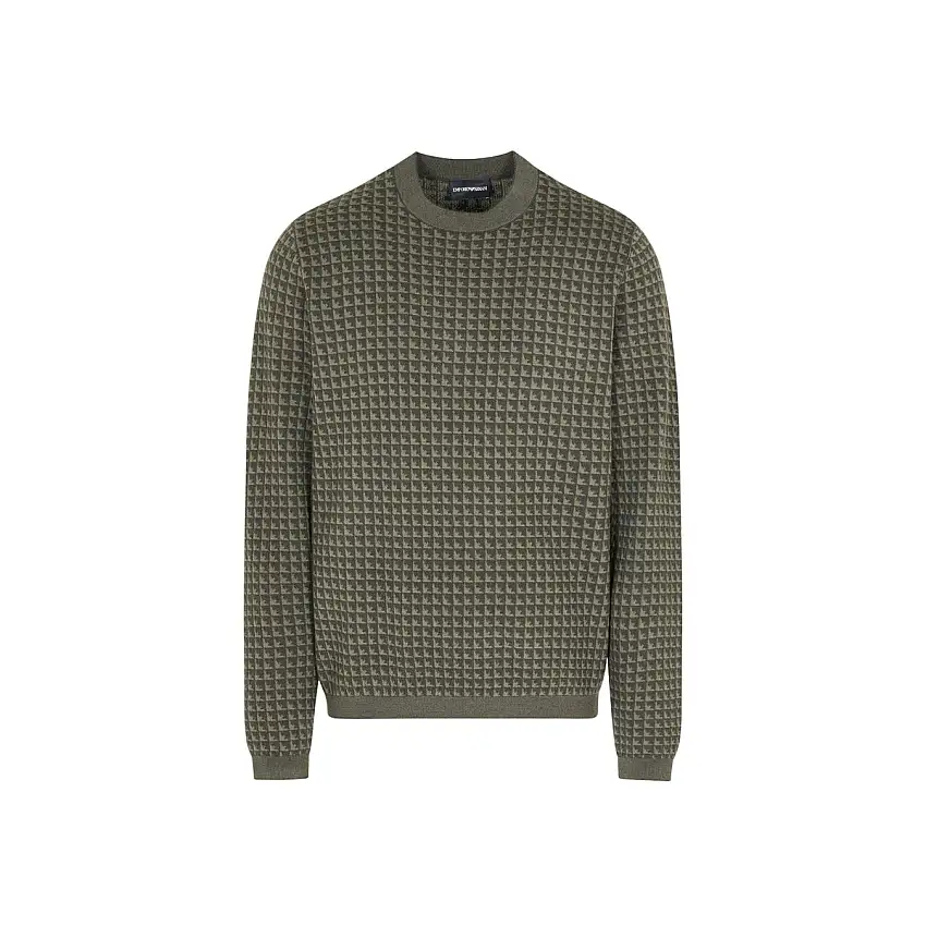 Maglia Uomo motivo jacquard