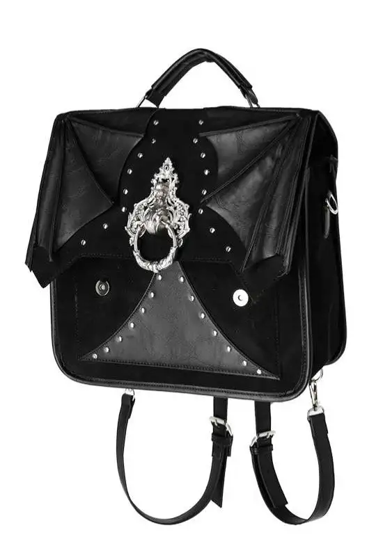 Restyle - Bat Knocker Messenger Black - Borsa