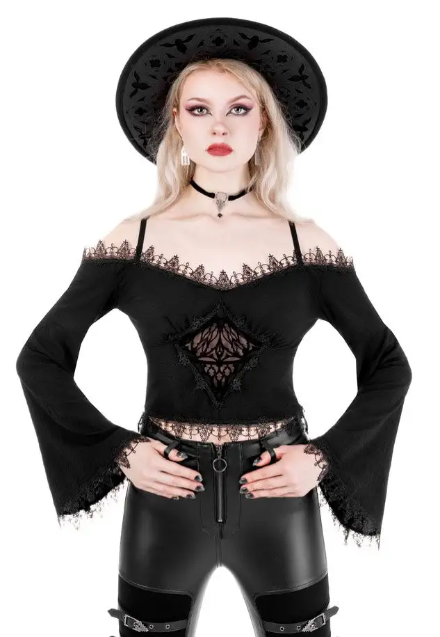 Restyle - Delphyne Black - Top