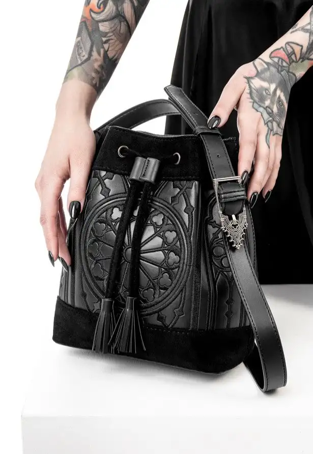 Restyle - Sanctum Bucket Black - Borsa
