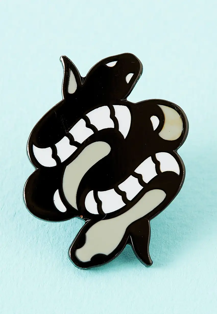 Punky Pins - Twin Snakes - Pin