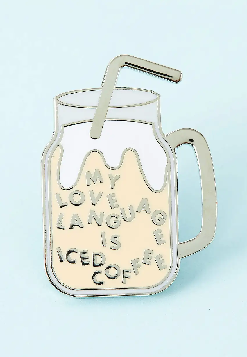 Punky Pins - Iced Coffee - Pin