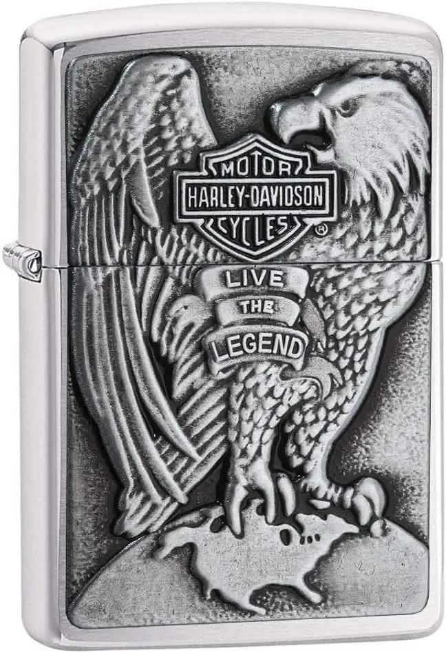 Zippo Harley Davidson Special Limited Edition Placca Live Legend Multicolore 200hd.h231