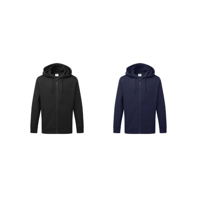 Felpa da Lavoro Con Cappuccio Zip Intera Portwest B312