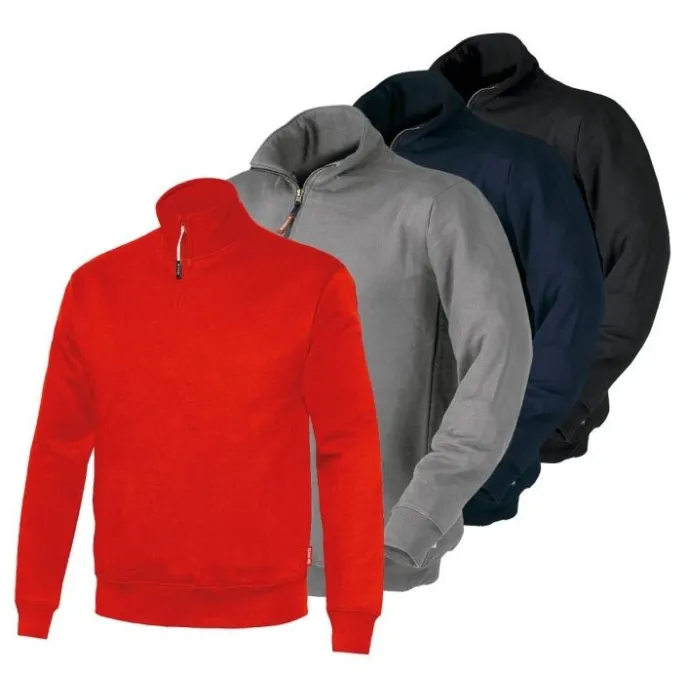 Felpa da lavoro con mezza zip Issa Line - 04820 Verena