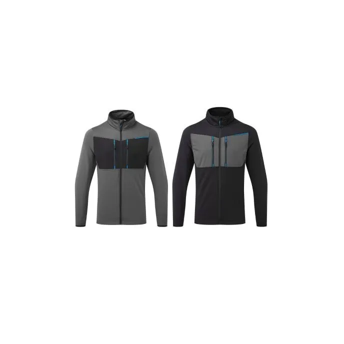Felpa da Lavoro WX3 Zip Intera Portwest T756