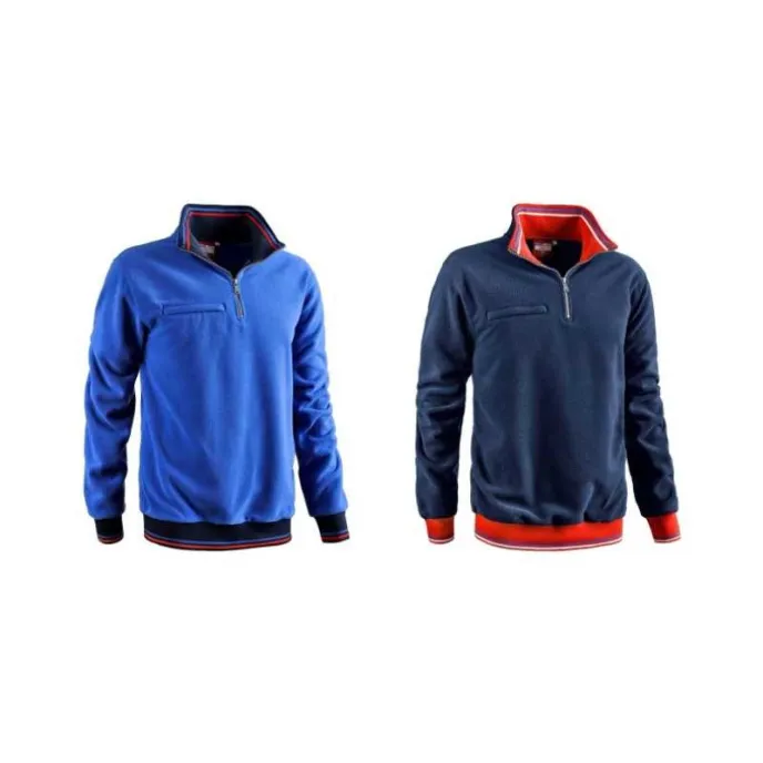 Felpa in Pile da Lavoro Mezza Zip Sottozero Igloo 7510