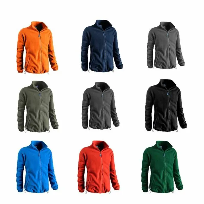 Felpa in Pile da Lavoro Zip Intera Sottozero Norvegia 7350