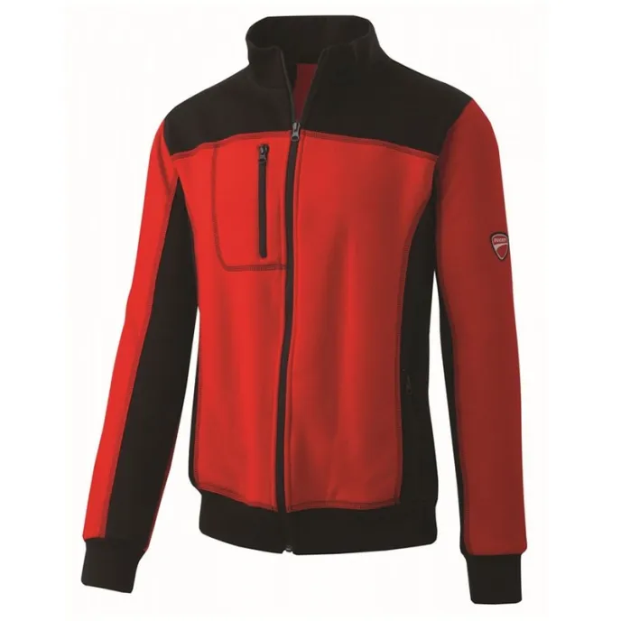 Felpa da Lavoro Ducati Workwear a Mezza Zip INN-PODIUM
