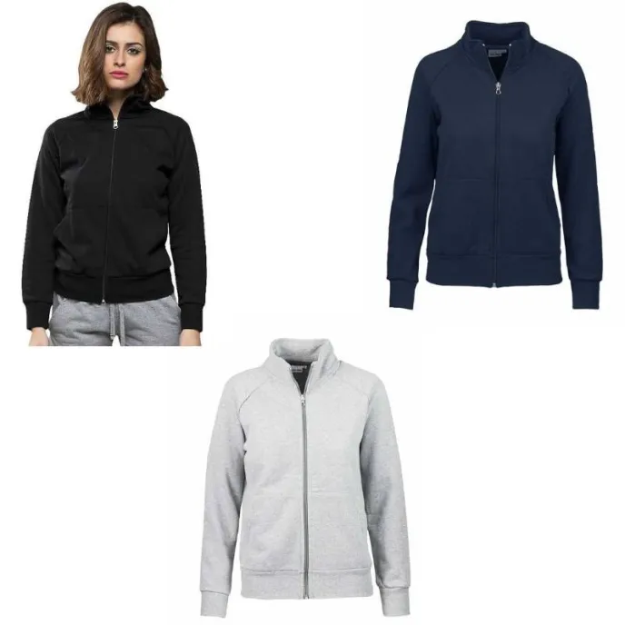 Felpe da lavoro donna con zip lunga Logica ITA707/12-L