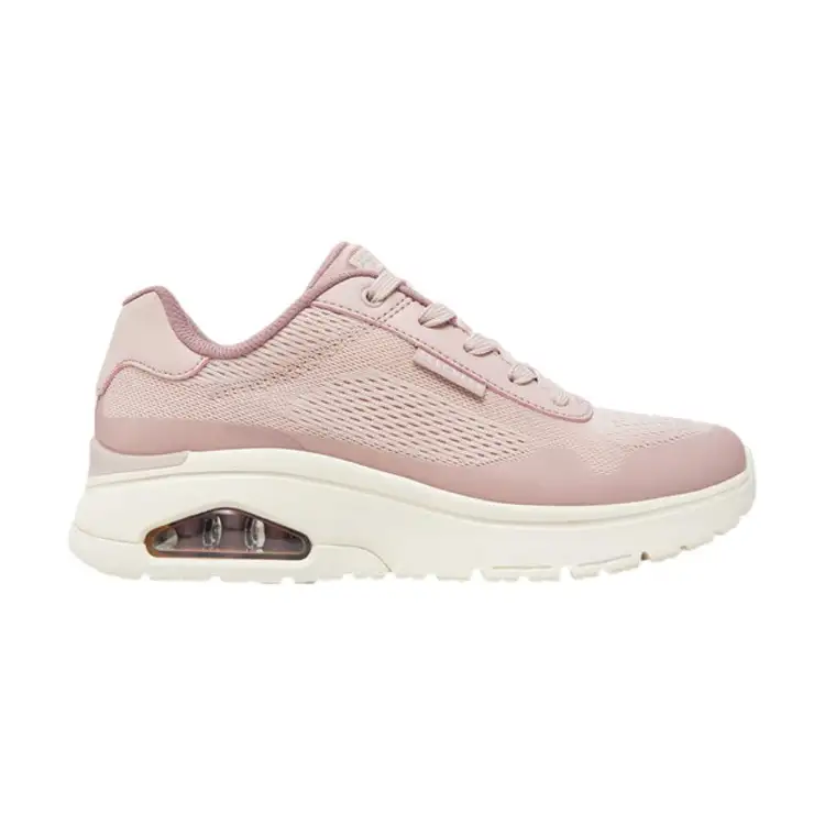SKECHERS 177794 UNO FLEX - SPRING ON Sneakers Donna Stringate Mauve