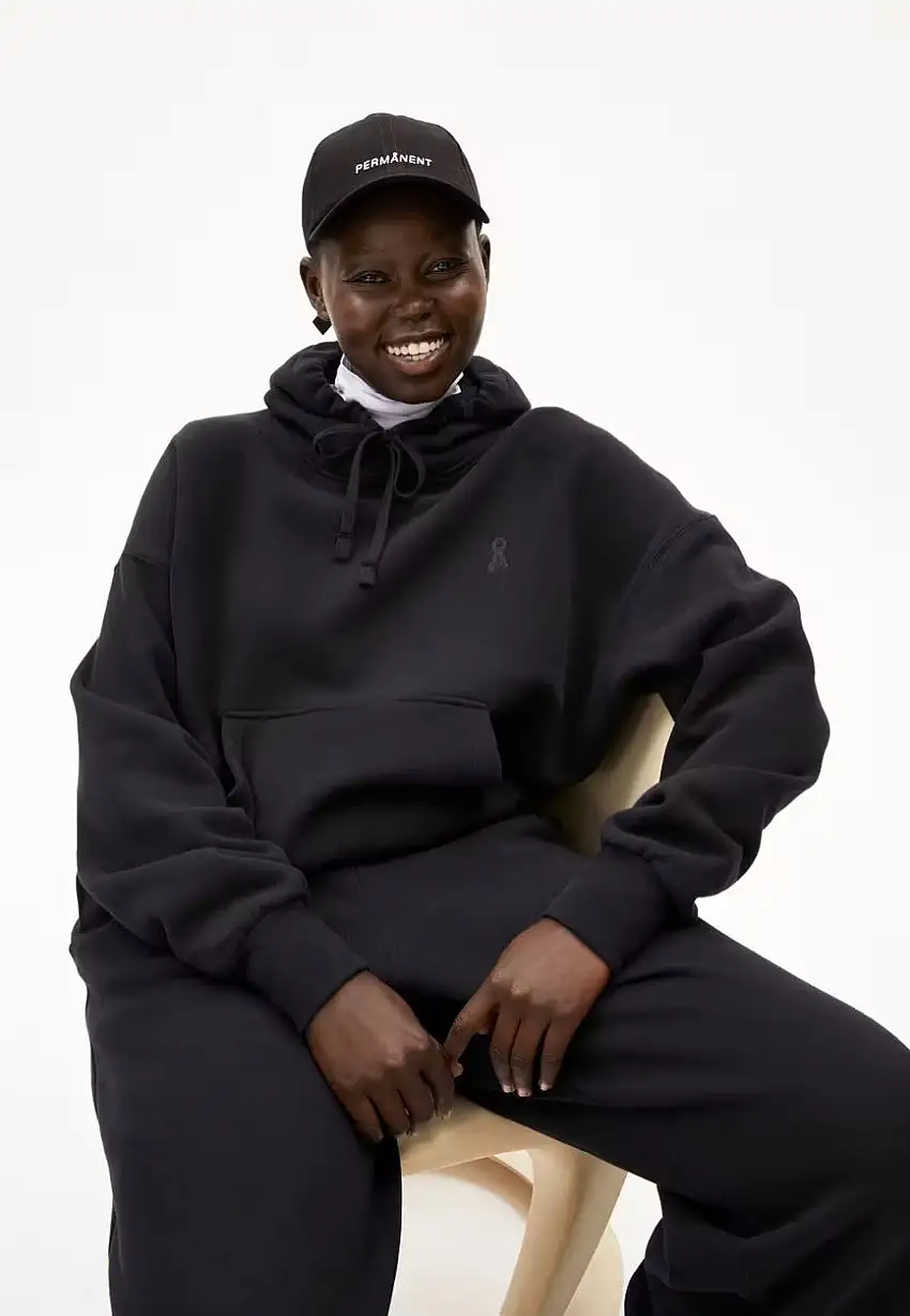 Armedangels - Francisaraa Black - Felpa con cappuccio