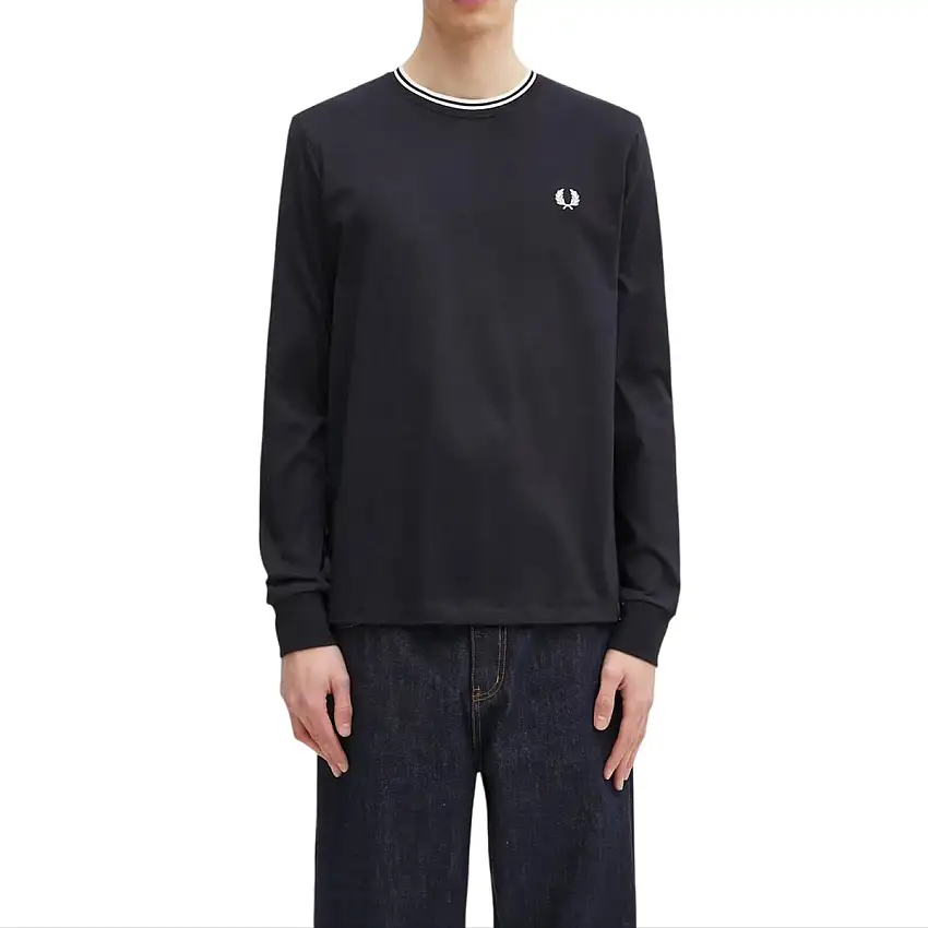 T-shirt Uomo lunga con bordino