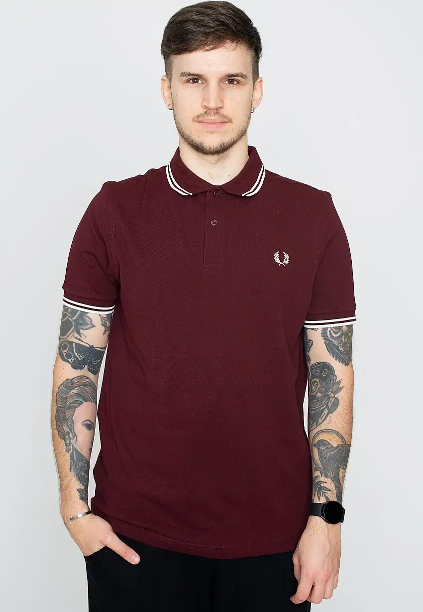 Fred Perry - Twin Tipped Oxblood - Polo