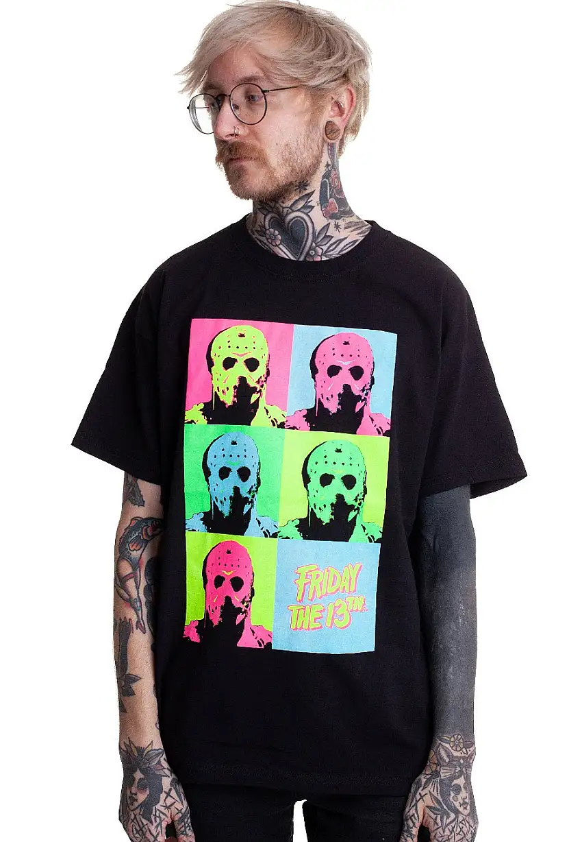 Friday The 13th - Jason Pop Art - T-Shirt
