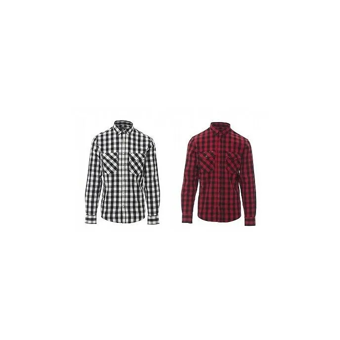 Fuori Tutto - Camicia Scozzese Da Lavoro Labrador - Payper - Taglia XL Rosso-Nero