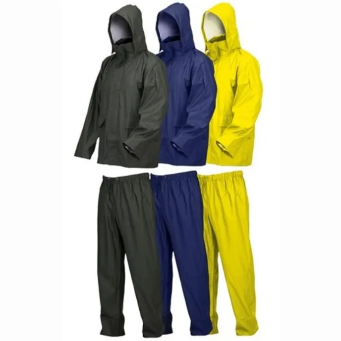 Fuori tutto - Completo Lluvia PU/PVC ISSA LINE - 00209 taglia 3xl colore giallo