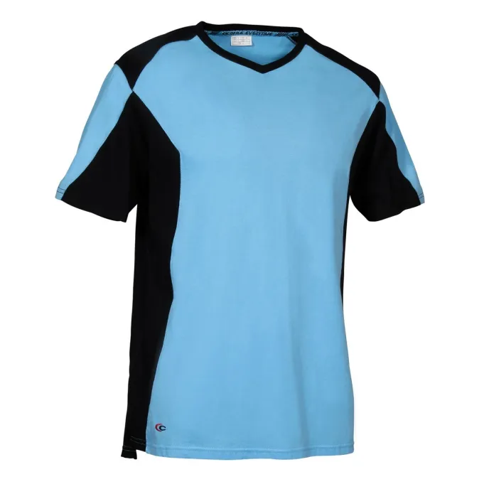 Fuori tutto - T-Shirt Da Lavoro Cofra Azagra 100% Cotone V569-0-02 taglia M colore antracite/nero