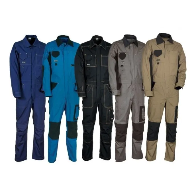 Fuori tutto - Tuta da Lavoro Multitasche Cofra Marseilles 100% Cotone Canvas V056-0-01 Taglia 46 colore nero nero