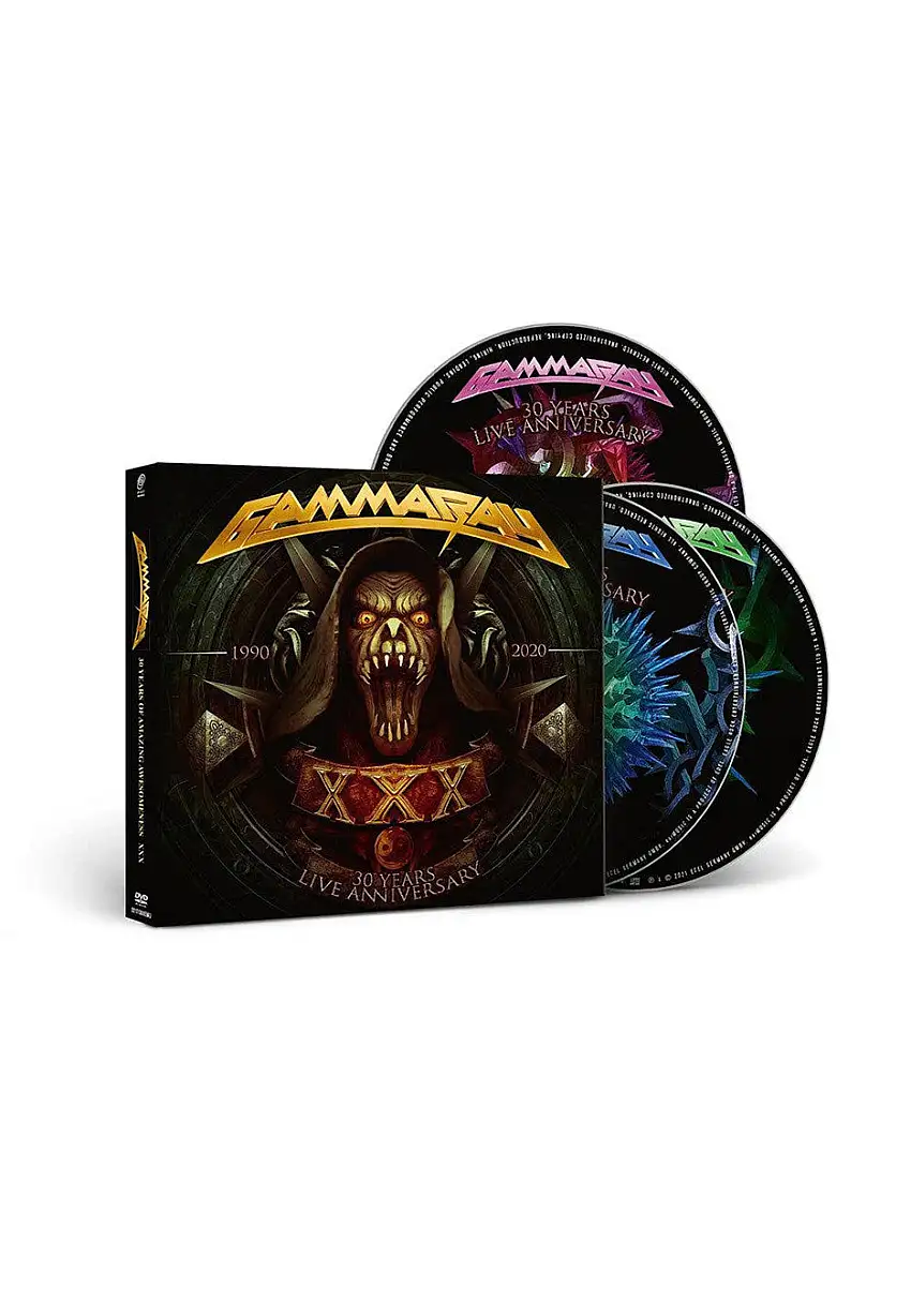 Gamma Ray - 30 Years-Live Anniversary - Digipak CD